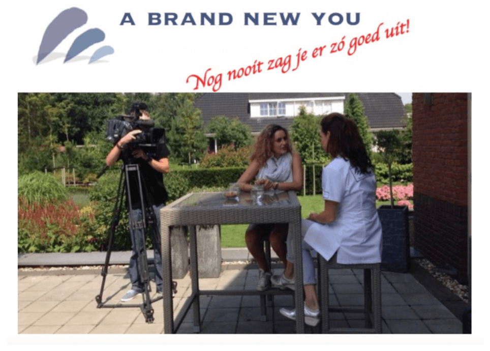 Nicole van A Brand New You tijdens interview RTL Lifetime Experience