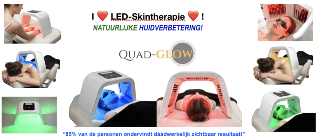 I love Led Therapie Quad Glow natuurlijke huidverbetering